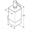 Дозатор для жидкого мыла Kludi E2 4997605
