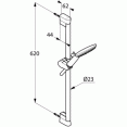 Душевой гарнитур 1 режим струи Kludi Freshline 6783005-00