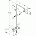 Душевая система с термостатом для душа Kludi Fizz 6709505-00