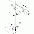 Душевая система с термостатом для душа, поворотная Kludi Fizz 6709605-00