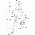 Смеситель для раковины Kludi Pure and Easy 371900565