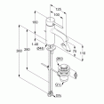 Смеситель для раковины Kludi Bozz 382700576