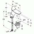 Смеситель для раковины Kludi Ambienta 530230575